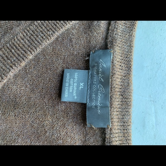 Daniel Cremieux supima cotton sweater vest - Picture 4 of 4